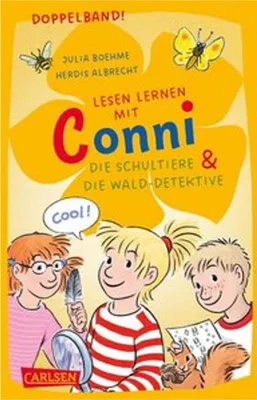 Obrázok produktu pre Lesen lernen mit Conni: Doppelband. Enthält die Bände: Conni und die Schultiere / Conni und die Wald-Detektive