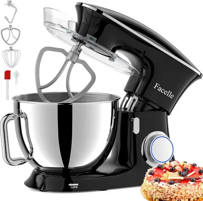 Produktbild von POWYSTAWOWY Küchenroboter Facelle SM-1554 1500W 8L schwarz