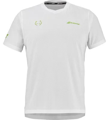 Image de BABOLAT CREW NECK TEE J LEBRON T-Shirt Homme Blanc XXL