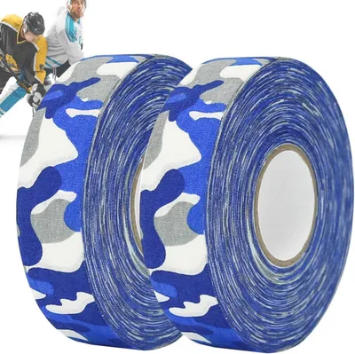 Imagen del producto de Cinta adhesiva antideslizante, 2 rollos, resistente al agua, para hockey y deportes de raqueta