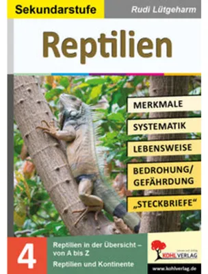Obrázok produktu pre Reptilien - Merkmale, Lebensraum, Systematik