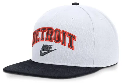 Produktbild von Nike Mlb Detroit Tigers Cooperstown Dri-fit Pro Structured Square Bill Kappe Weiß M-L Weiß M-L