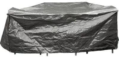Productafbeelding van Beschermhoes voor lange zitgroep, grijs, lengte 215 cm, breedte 170 cm, hoogte 80 cm