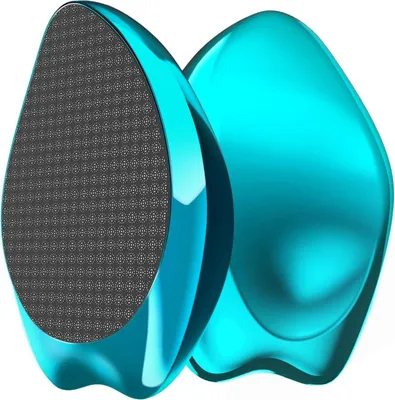Produktbild von 2in1 Nano Glas Hornhautentferner für Nass&Trocken-Füße - Profi Hornhautraspel Blau