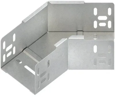Imagen del producto de Niedax RBA60.400: Arco de 45° de 60x402 mm, con largueros laterales sin tratar y revestimiento de banda.