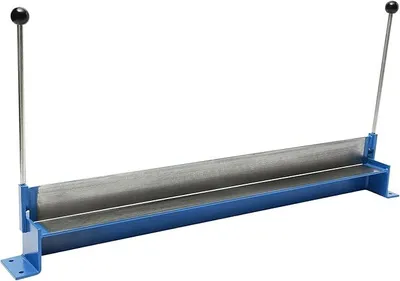 Produktbild von Blechbiegemaschine, Manuelle Biegemaschine aus Stahl, 914 mm Arbeitsbreite, Max. 135° Biegewinkel, Blechbiegemaschine für Kohlenstoffstahl Kupferplatten Aluminiumplatten