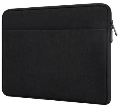 Immagine prodotto di Custodia per laptop Borsa per portatile - 15,6 pollici - Imbottita - Con tasca per accessori - Nera