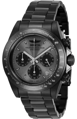 Obrázek produktu pro Invicta Speedway 36741 Pánské hodinky - Quartzový strojek - Nerezová ocel se šedým ciferníkem - 39 mm