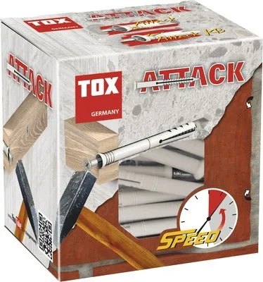 Produktbild von TOX Nageldübel Attack Plus 6x40 mm 50 Stk