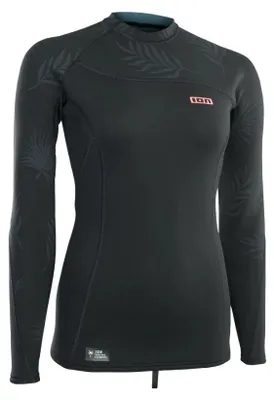 Produktbild von ION Neo Top 2/2 Langarm Damen SCHWARZ Größe Neopren und Trapez 40/L