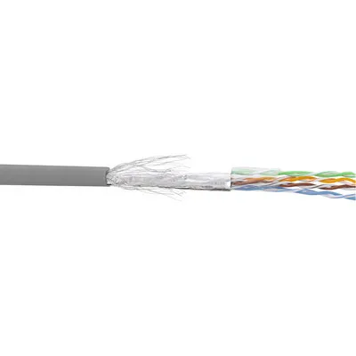 Zdjęcie produktu dla InLine 72099, 100 m, Cat5e, SF/UTP (S-FTP), Szary