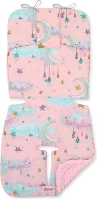 Image de BOBONO Matelas pour berceau Insertion Minky Rose 75x32 cm
