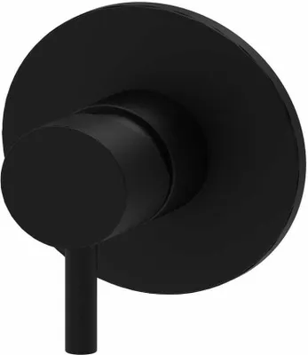 Produktbild von Unterputz-Brausebatterie, Duscharmatur, Paffoni, Light, Mattschwarz, 110 mm