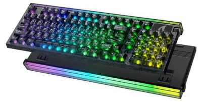 Image de Clavier de jeu – Mécanique, filaire – Disposition 98% – Disposition QWERTY – Éclairage RGB