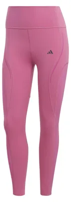 Image de Legging de sport pour femmes Adidas (7/8), modèle Tlrd Lux 78 Tig, couleur fuchsia (occasion), référence IB5876, collection LT