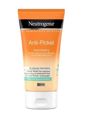 Zdjęcie produktu dla Neutrogena Clear & Defend Facial Scrub, Peeling oczyszczający, Kobiety, Skóra uniwersalna, Ochrona, Żelowy, Aqua, Sodium C14-16 Olefin Sulfonate, Cocamidopropyl Hydroxysultaine, Sorbitol, Cellulose,...