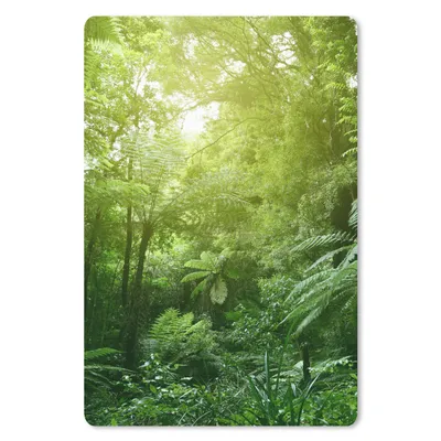 Produktbild von MuchoWow® Mauspad Mousepad Dschungel - Pflanzen - Blätter - Jungen - Mädchen - Kinder 40x60 cm - Mousepads - Maus Mat - Pad - Mausunterlage - Schreibtisch Accesoire