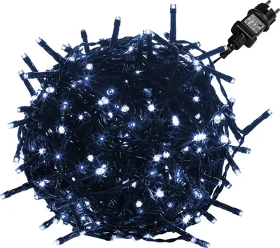 Produktbild von VOLTRONIC 100 LED kaltweiß Lichterkette Weihnachtsbeleuchtung Deko IP44