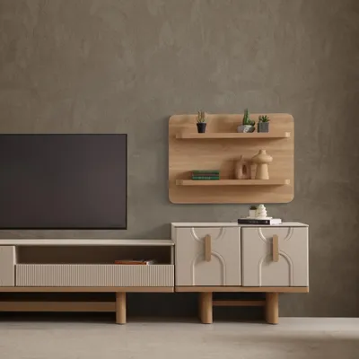 Produktbild von Moderner TV-Seitenschrank Holzbeiger TV-Schrank r Schrank