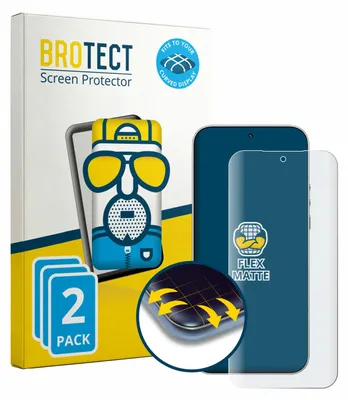 Produktbild von 2x BROTECT Fullscreen Schutzfolie für Xiaomi Leica Leitzphone Displayschutz Folie Fullcover Matt Entspiegelungsfolie
