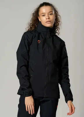 Produktbild von Damen Playerlayer-Jacke Schwarz