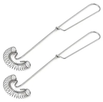 Produktbild von Set mit 2 Mini-Spiralauflegern aus Edelstahl