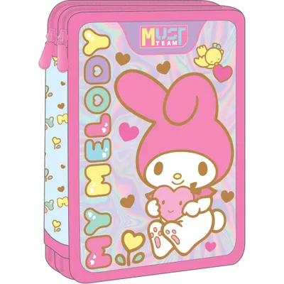 Zdjęcie produktu dla Piórnik Podwójny Z Wyposażeniem My Melody