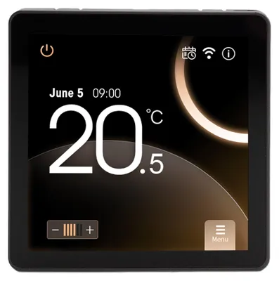 Productafbeelding van Heatcom HC110 WiFi-thermostaat, antraciet, RAL 7021