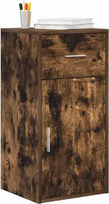 Obrázek produktu pro vidaXL Komoda se zásuvkami, kouřový dub, 38 x 34 x 75 cm