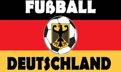 Produktbild von vianmo Holzschild 30x40 cm Fußball Deutschland
