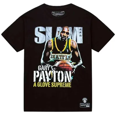 Produktbild von T-Shirt Mitchell & Ness BMTRINTL1276-SSUBLCKGP für Uni