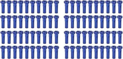 Productafbeelding van Dailygoods- Spakennippels 80 Stuks - 14mm Staal - Geschikt voor 14G Spaken - Fietsaccessoires - Duurzaam - Lichtgewicht
