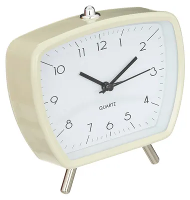 Obrázok produktu pre Zlatý budík retro CATHY, 14 x 14 cm