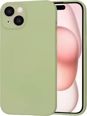 Produktbild von Techsuit Soft Flex Back Cover Hülle für Apple iPhone 15 - Matcha