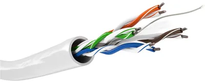 Image de goobay CAT 6 câble réseau U/UTP blanc 100 m