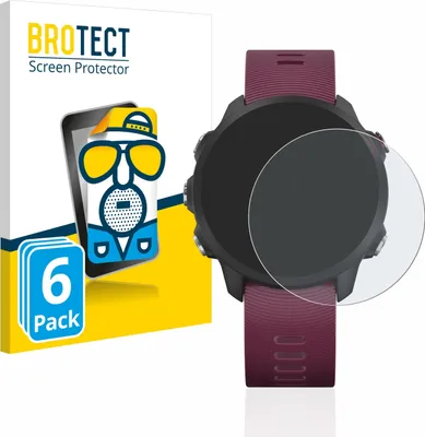 Produktbild von 6x BROTECT Schutzfolie für Garmin Forerunner 245 / 245 Music / 45 Displayschutz Displayschutzfolie Folie Matt Entspiegelungsfolie