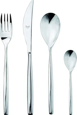 Produktbild von Mepra Stiria Besteckset - Edelstahl - 4-teilig / 1 Besteckset