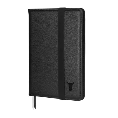 Image de Porte-passeport en cuir TORRO - Noir