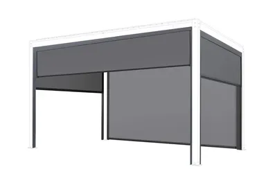 Produktbild von Simpo Lifestyle | Pergola 4m ZIP-Rollo