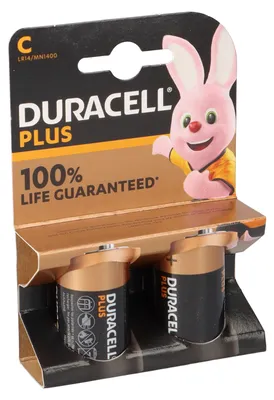Immagine prodotto di Batteria Duracell mezza Torcia 1.5V Blister 2 Batterie