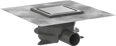 Produktbild von Hansgrohe 56225800 Komplettset Punktab.RainDrain Spot