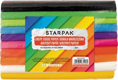 Immagine prodotto di Carta velina increspata, colori misti (10 pz)