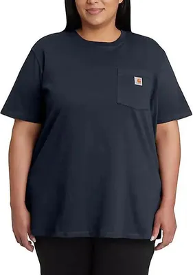 Produktbild von CARHARTT Workw Pocket T-Shirt S/S Marineblau T.XL - 103067NAVY-XL