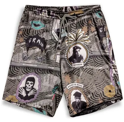 Image de Short Grimey GPSS186-GRN pour Uni