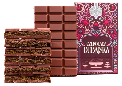 Image de Chocolat au lait de Dubaï 140 g - Schronisko Bukowina