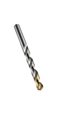 Produktbild von Spiralbohrer DIN 338 TypN A002 D.3/8 " HSS profilgeschl.Blank/TiN Zyl.schaft 4xD