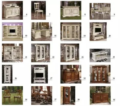 Produktbild von Fernsehschrank Anbauwand Wohnwand TV Schrankwand Massivholz Landhaus Massivholz