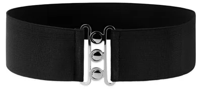 Produktbild von BlackButterfly Taillengürtel Damen Elastisch Nieten, Schwarz, S