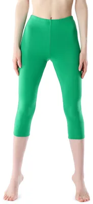 Image de Legging 3/4 pour femme Bellivalini en viscose BLV50-204 (vert, M)