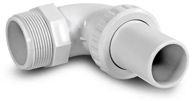 Produktbild von 90° Schnellverschluss Winkel 1.5 Zoll AG + 38mm Schlauch Anschluss